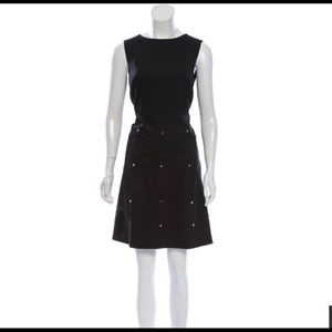 Valentino Gold Stud A-Line Dress 6